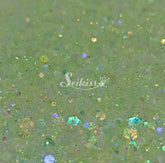 Pistachios Iridescent Chunky Glitter - Green Glitter